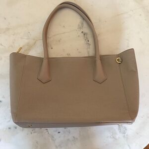 Dagne Dover Classic Tan Tote Bag